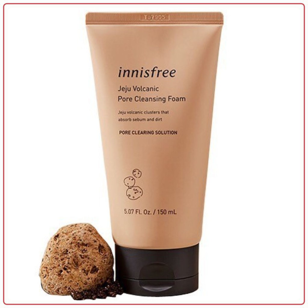 SỮA RỬA MẶT innisfree jeju volcanic pore cleansing foam 150g CHUẨN HÀN
