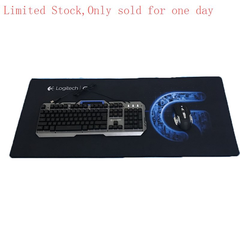 ♜☸♨Logitech oversized table mat thickened seaming LOLcf game Razer rough surface keyboard mouse computer mouse pad