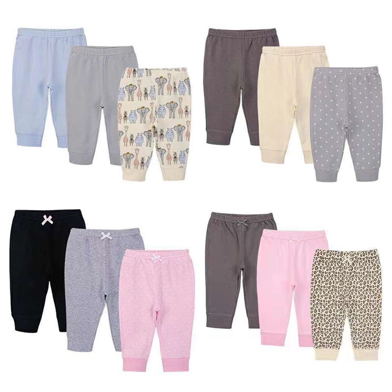 Bộ 3 Quần Legging 100% Cotton Cho Bé 56950