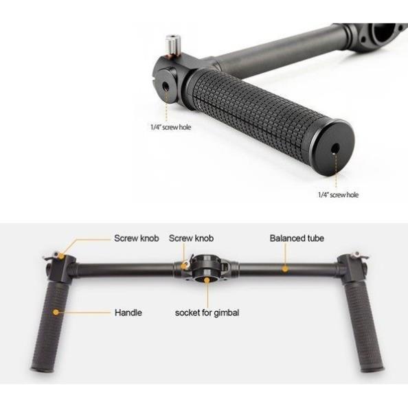 Tay cầm đôi cho Gimbal Zhiyun Crane 2