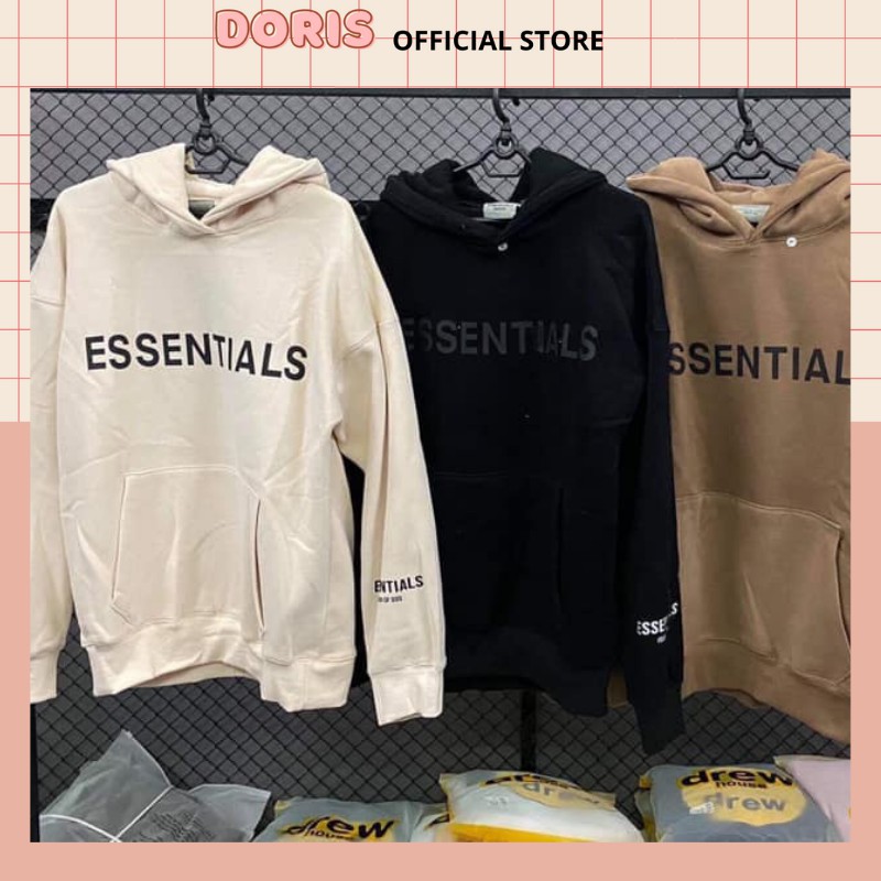 [Hoodie Ullzang] Áo hoodie nỉ ESSENTIAL dày dặn form rộng bao chất đẹp | BigBuy360 - bigbuy360.vn