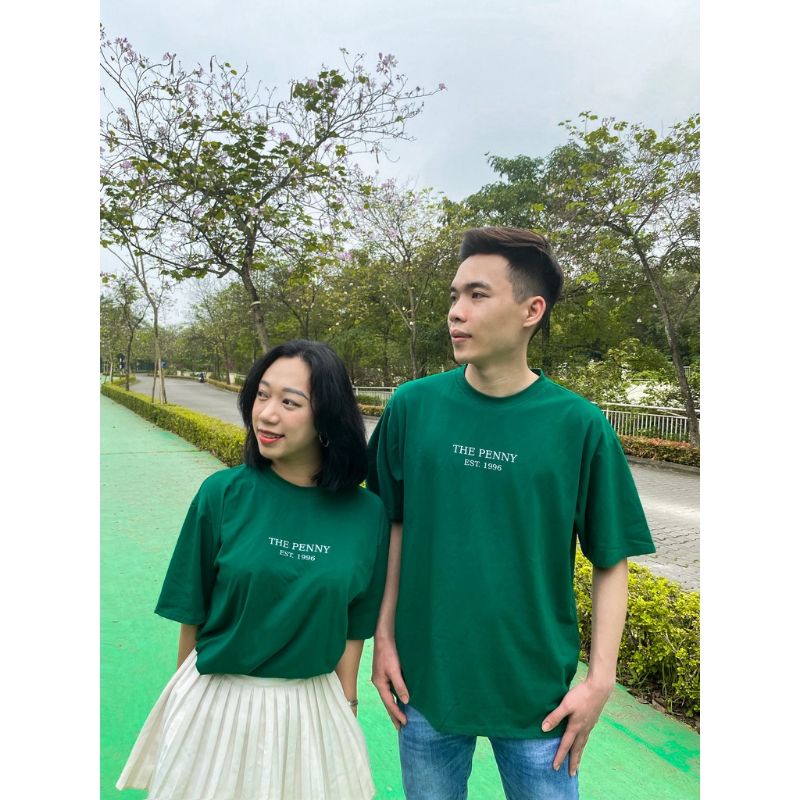 Áo thun ❤ có size❤ Unisex tay lỡ EST 1996