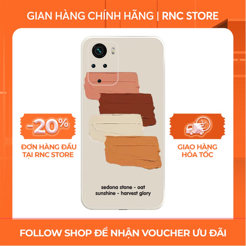 Ốp lưng Xiaomi Redmi Not 8/Redmi 9T/Poco X3/....dẻo cạnh vuông bảo vệ camera hình Vệt màu