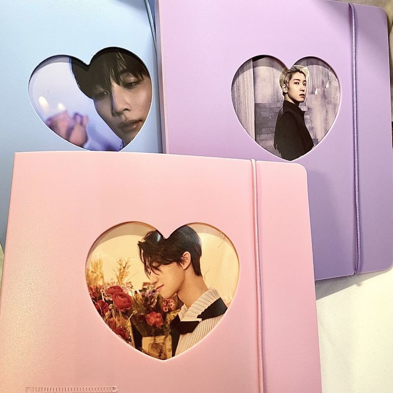 Sổ Còng Binder Cuốn Album Ảnh 2 Lỗ Khổ A5 DIY Tiện Dụng