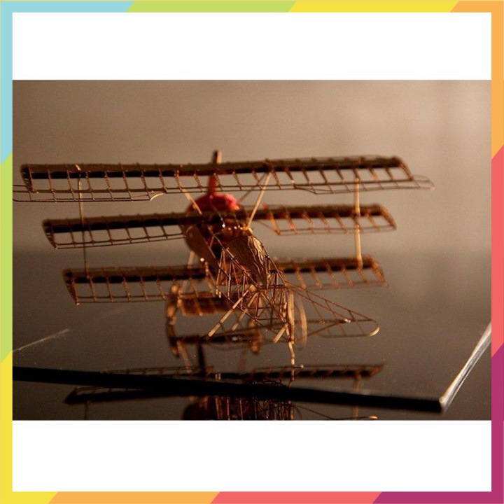 Máy bay lắp ráp 3D DIY kim loại COOL METAL FOKKER - eurooutlet