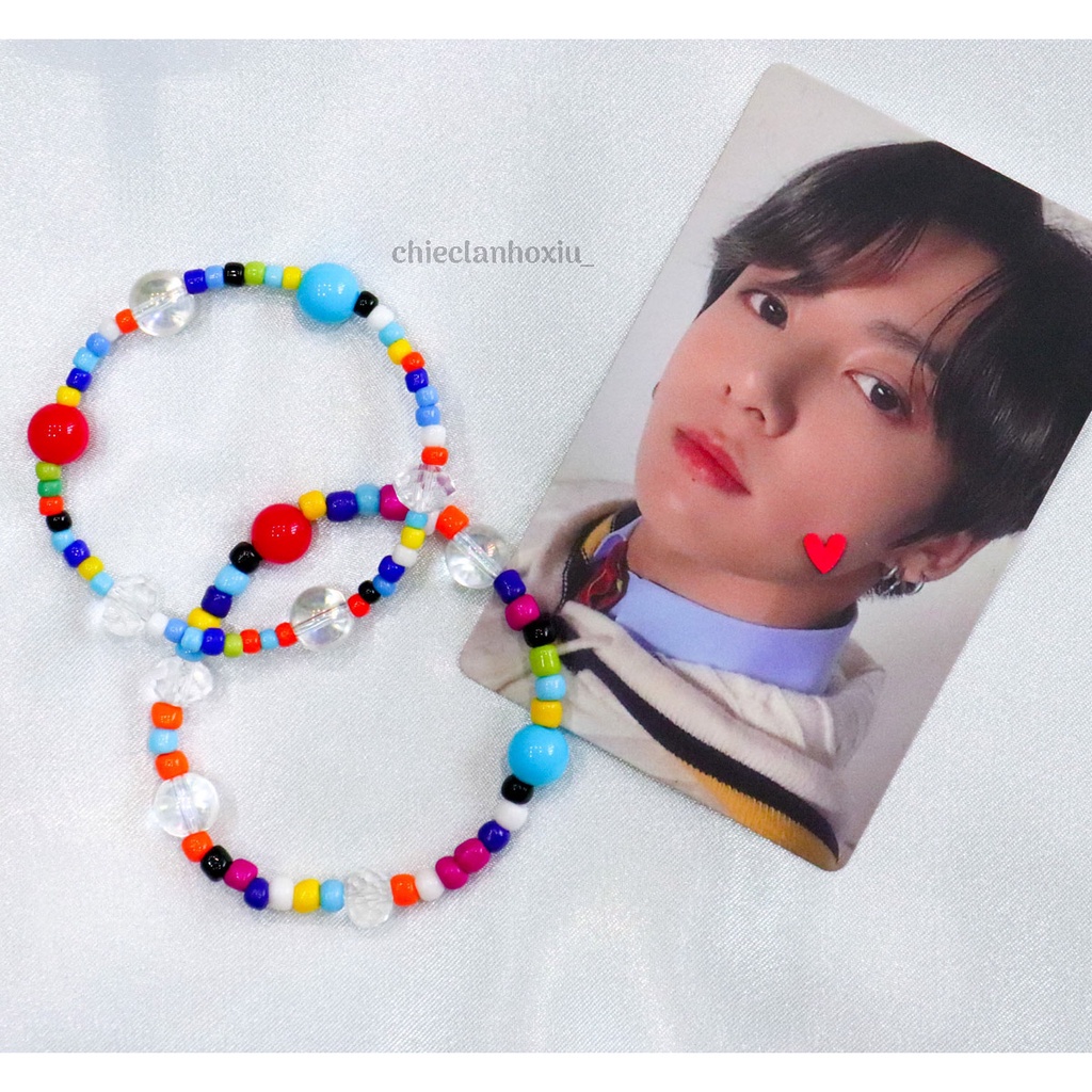 VÒNG TAY HẠT CƯỜM V & JUNGKOOK
