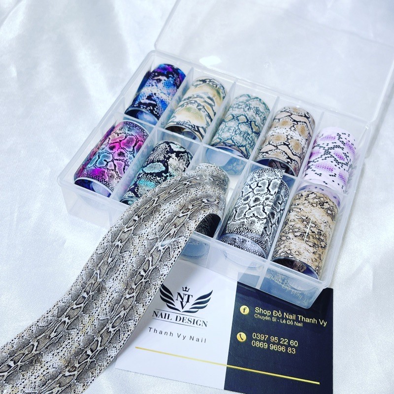 Foil Giấy Dán, Keo Foil [Thanh Vy Nail]
