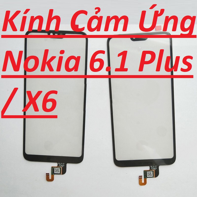 Mã Giảm ELFLASH0 20K Đơn 50K 🌟 Hàng Chính Hãng 🌟 Kính Cảm Ứng Kính Ép Nokia 6.1 Plus / X6 Zin New
