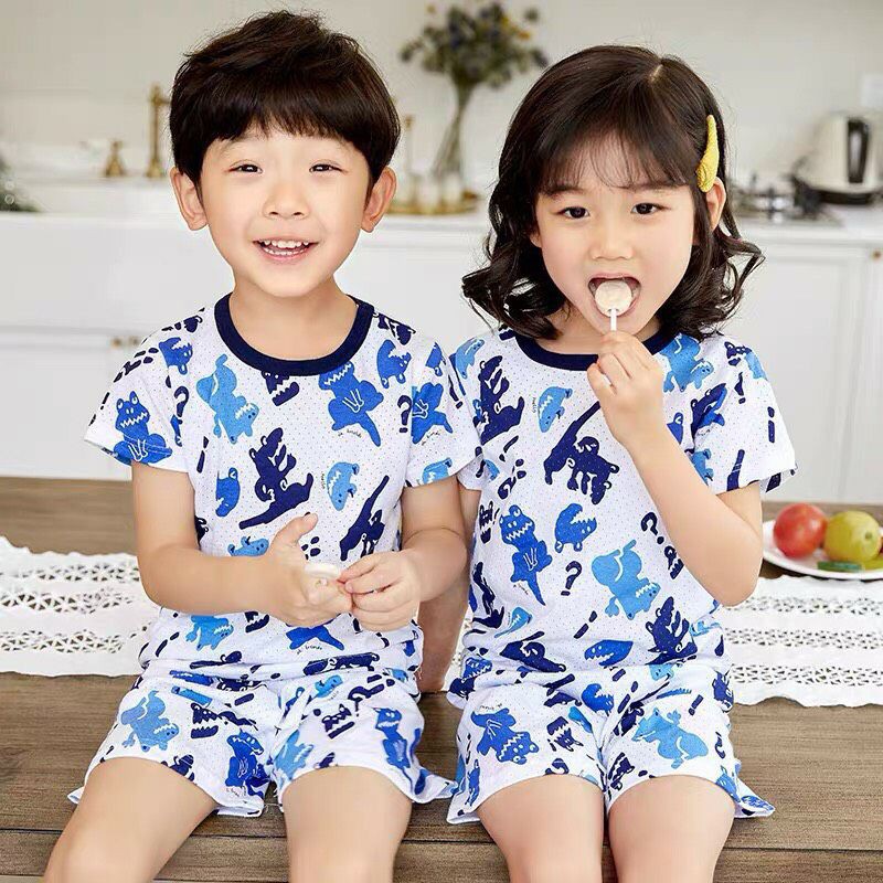 BỘ COTTON THÔNG HƠI CHO BÉ TRAI/ BÉ GÁI SZ 8-18 KG.