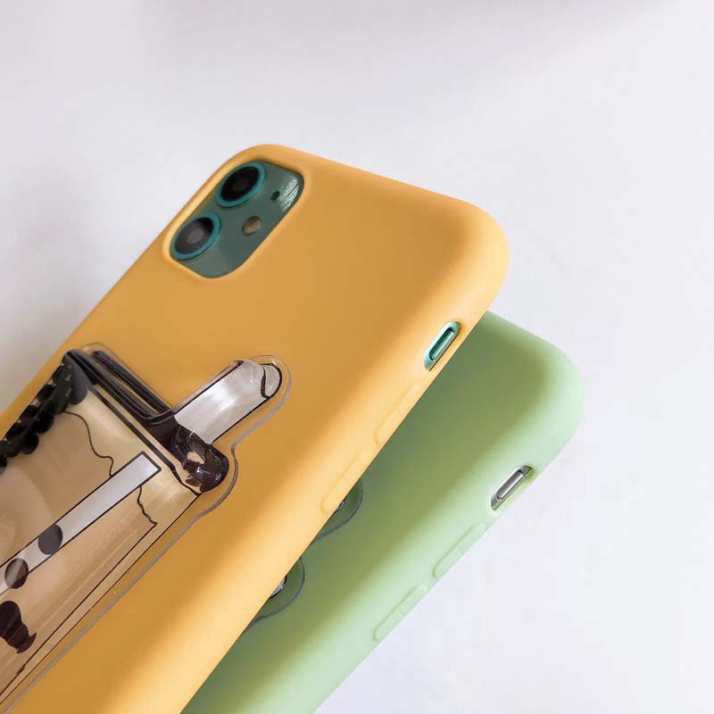 Ốp Lưng Hình Ly Trà Sữa Xinh Xắn Cho Điện Thoại Realme C11 C3 5i 5s 5 Pro C2 Oppo A5 A9 2020 A5S A3S F11 Pro F9 A91 A1K | BigBuy360 - bigbuy360.vn