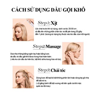 DẦU GỘI KHÔ