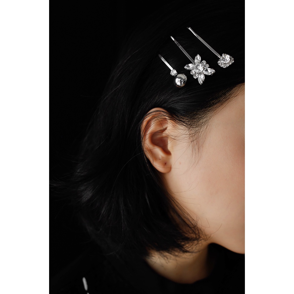 Phụ kiện Floralpunk set kẹp tóc Flower Hair Pin