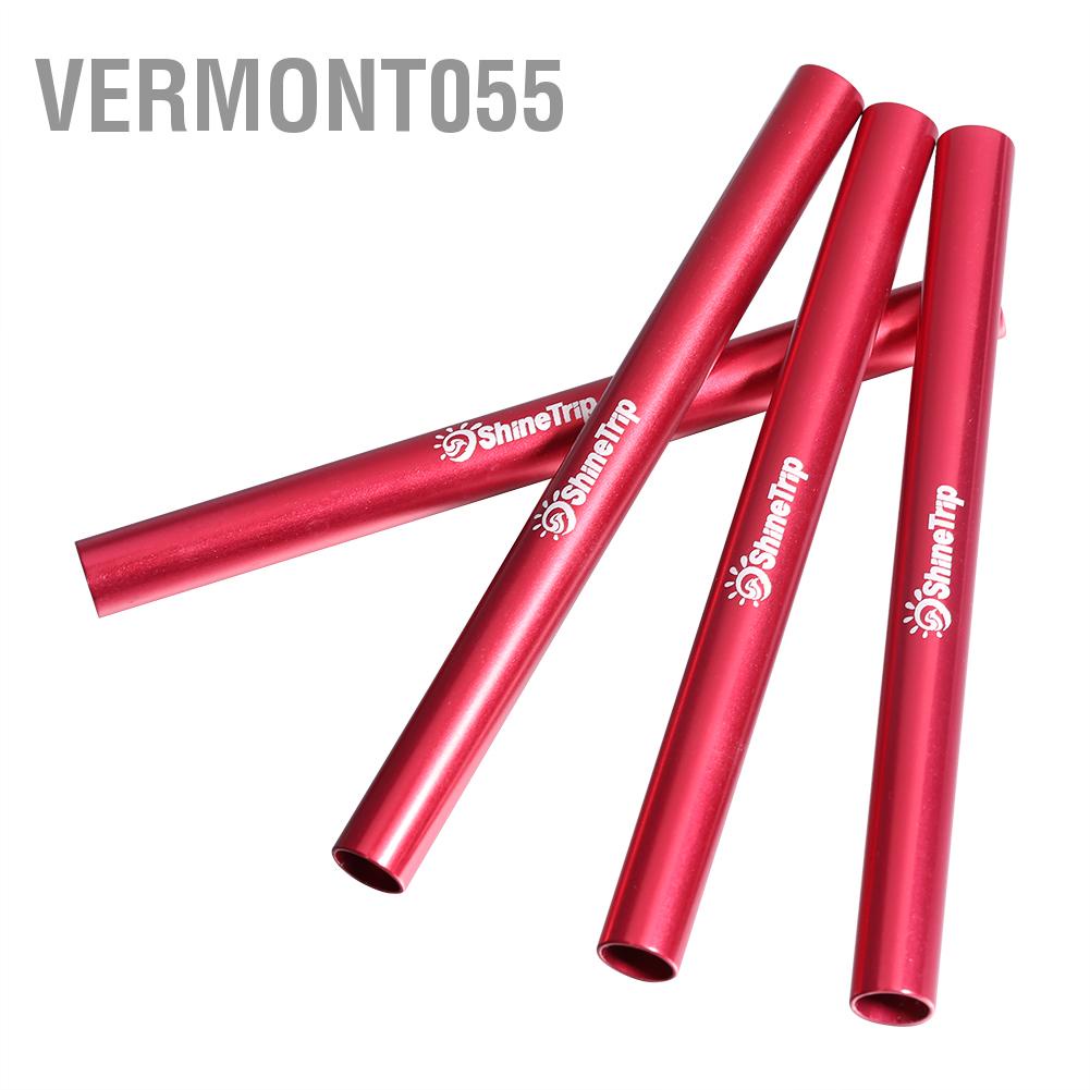 Hàng Hot 4 cái Lều hợp kim nhôm Cực sửa chữa ống Công cụ cắm trại Phụ kiện cho đường kính 7.9-8.5mm Hàng giao ngayVermont055