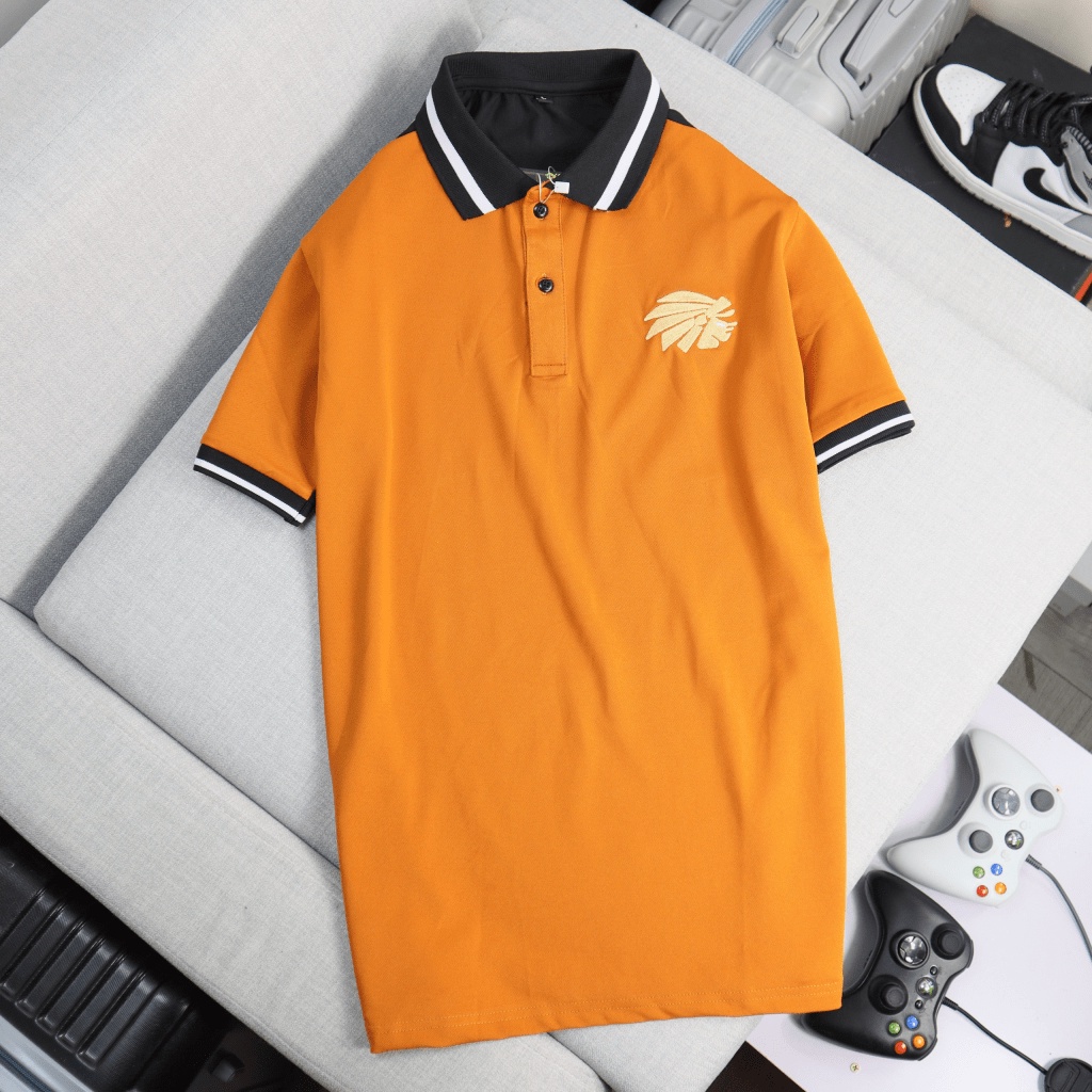 (Free Ship) Áo Thun Vải Cá Sấ.u Mịn Mát THêu Logo Ngực Lịch Thiệp Sang Trọng CB