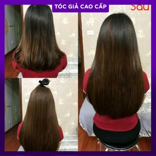 Tóc kẹp chữ U cúp lửng