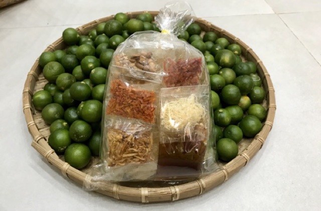 COMBO 20 BỊCH BÁNH TRÁNG TRỘN KHÔ BÒ NGỌC THUỶ