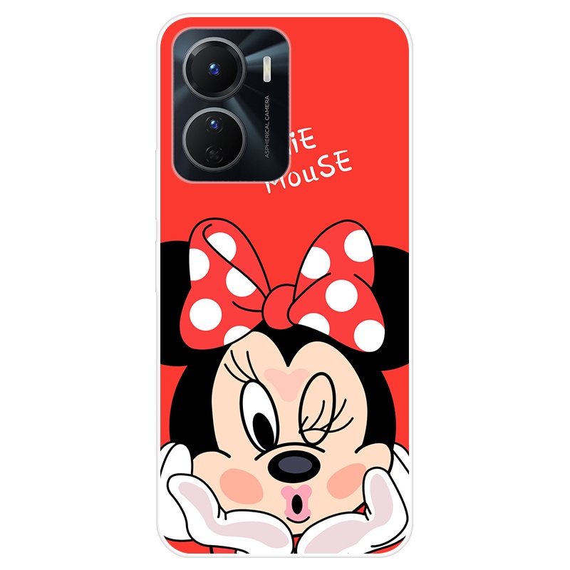 Ốp Điện Thoại TPU Dẻo Họa Tiết Hoạt Hình Dễ Thương Cho VIVO Y16 VIVOY16 Y 16 4G