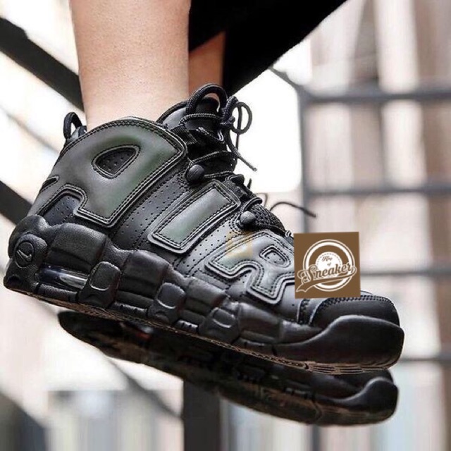 Giày - Giầy AIR UPTEMPO đen full thể thao, sneaker nam nữ dạo phố Còn Hàng ! ! ! ? ! ! 2020 new ! * ⁶