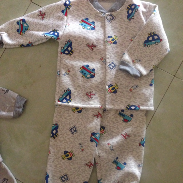 Bộ nỉ trần bông cho bé