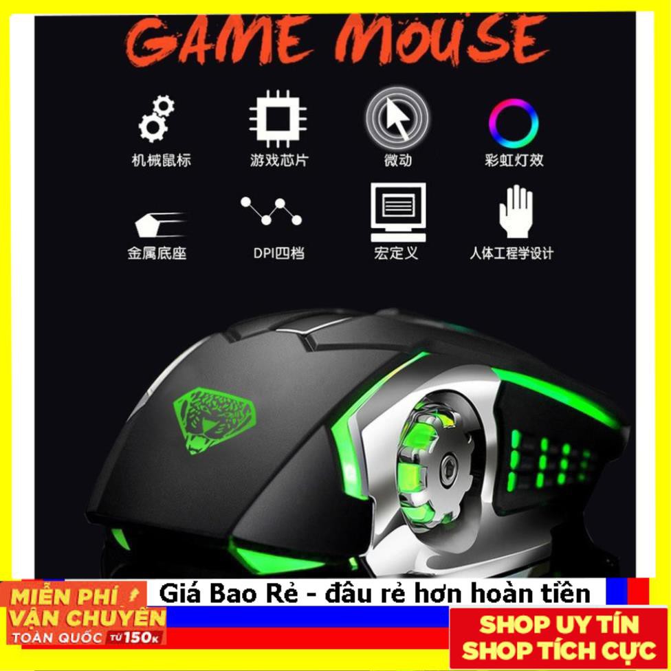 ++SALE Khủng++Chuột Game 6D DIVIPARD G502 Led đa màu DPI 3200