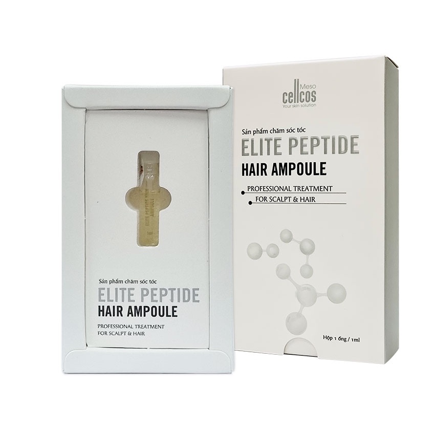 ELITE PEPTIDE HAIR AMPOULE | Tinh chất hỗ trợ mọc tóc, nuôi dưỡng tóc và da đầu