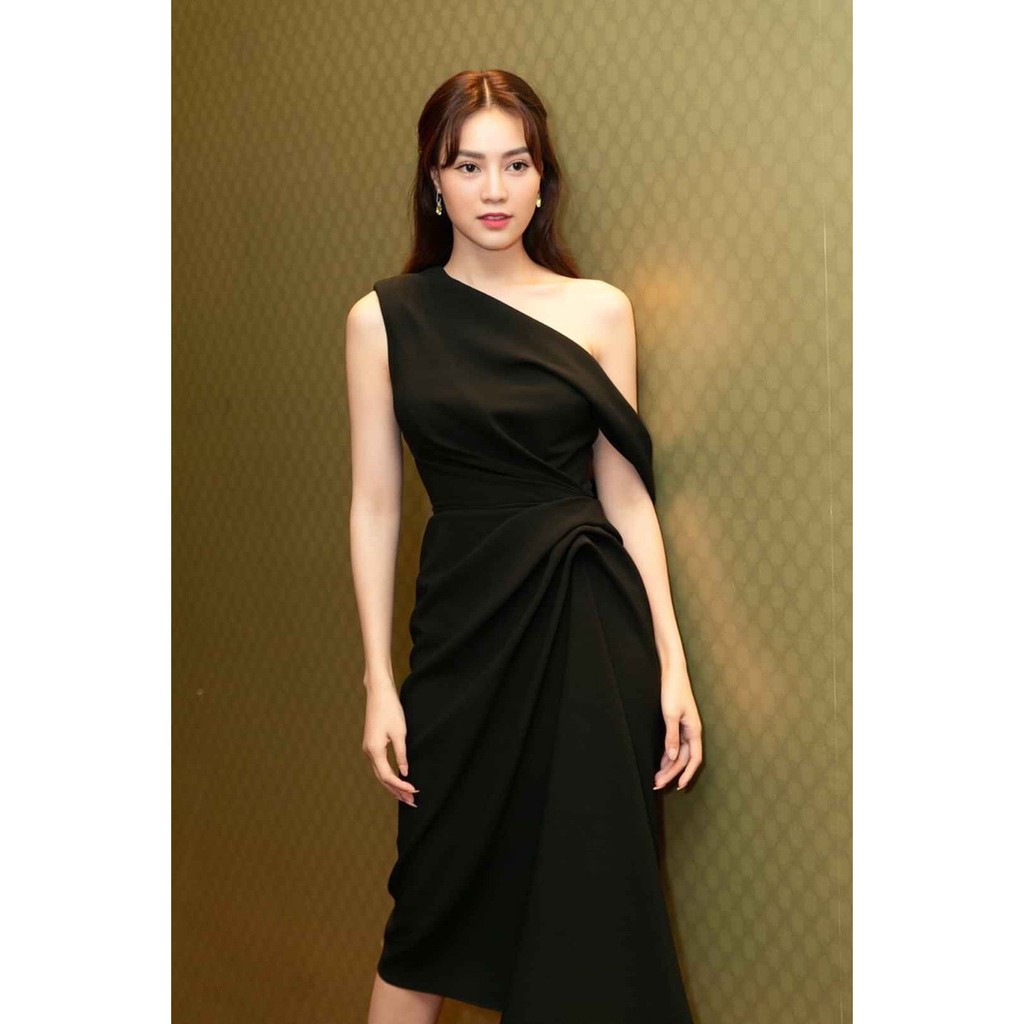 Đầm body lệch vai thiết kế sang trọng cao cấp