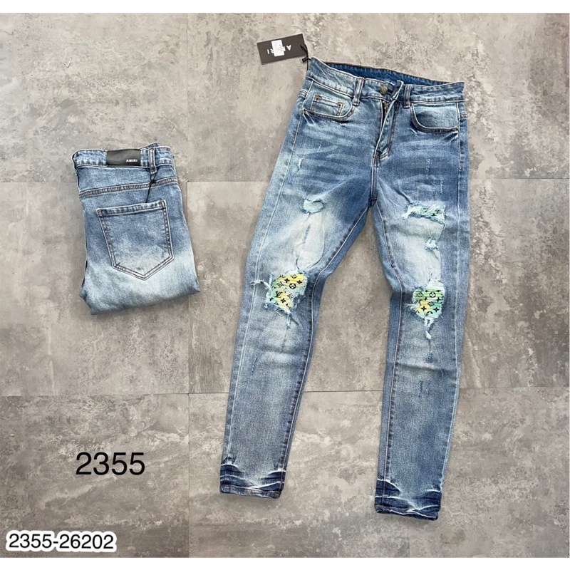 Quần Jeans Nam Xanh Nhiều Mẫu Chất Đẹp - Quần Bò Xanh Nam Đẹp