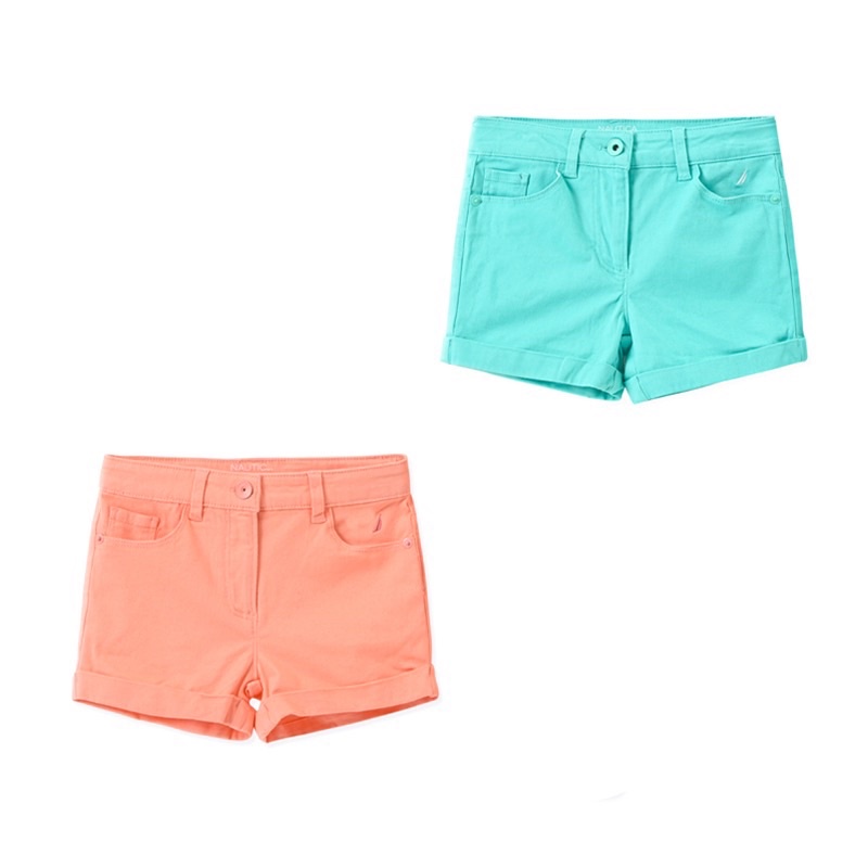 Quần short kaki Nautica bé gái (2 đến 6y)