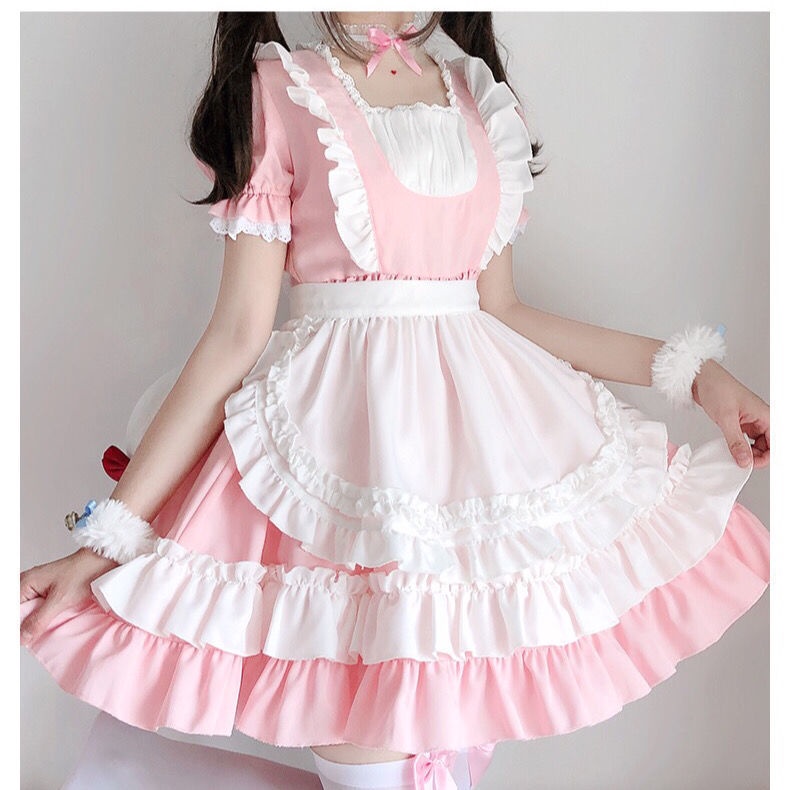 Trang phụchầu gái hồng Maid các loại cosplay sự kiện | BigBuy360 - bigbuy360.vn