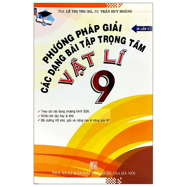 Sách Phương Pháp Giải Các Dạng Bài Tập Trọng Tâm Vật Lí 9
