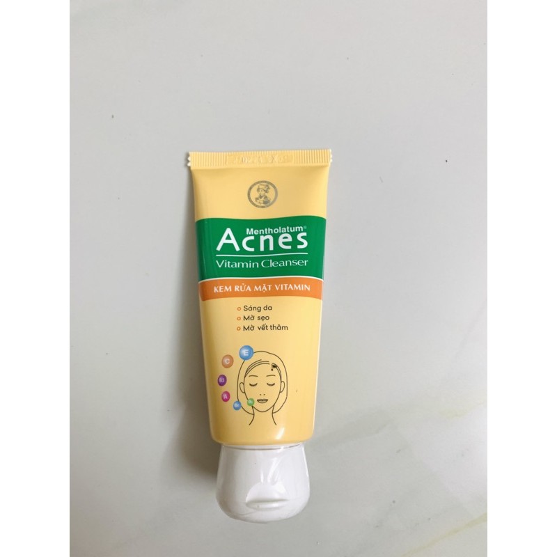 Kem rửa mặt acnes vitamin 50g