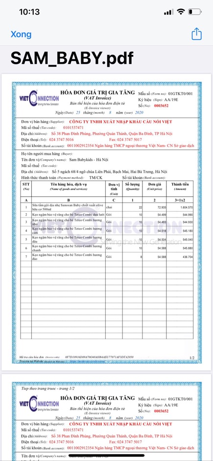Kẹo chống sâu răng Nhật Combi
