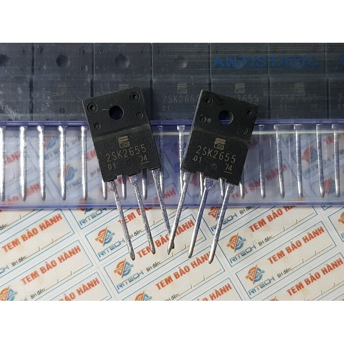 [Combo 2 chiếc] 2SK2655 Mosfet Kênh-N 8A/900V/100W TO-3P