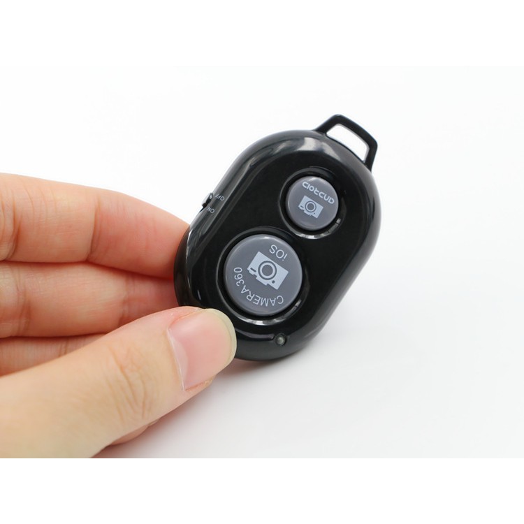 ✔️✔️ Remote chụp hình Bluetooth Kèm PIN 3V (Đen)