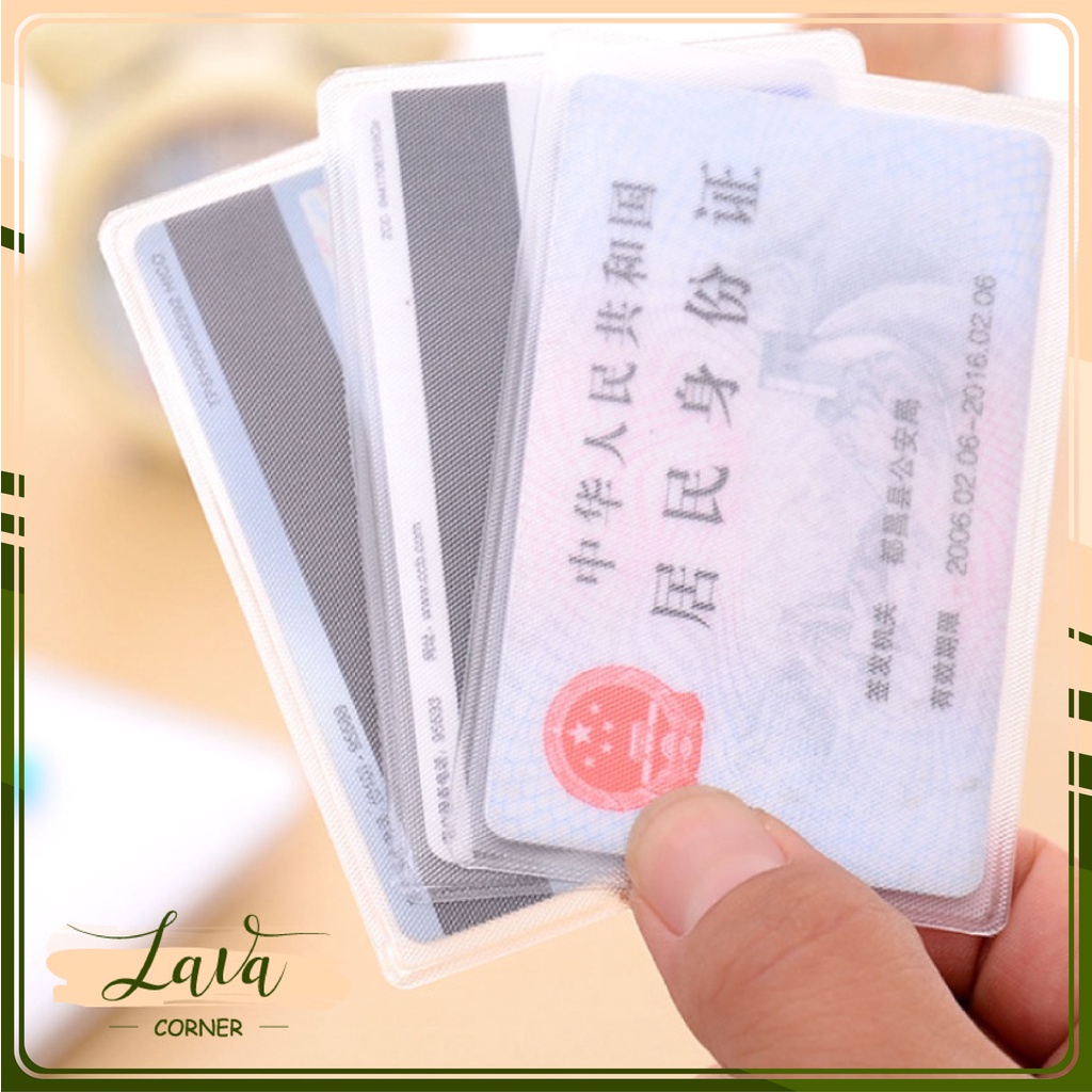 COMBO 10 Vỏ Bọc Bảo Vệ Thẻ ATM, Thẻ Tín Dụng, Căn Cước Công Dân, Bằng Lái Xe, Thẻ Sinh Viên…