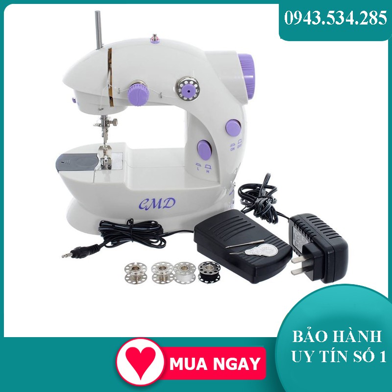 Máy May , Máy Khâu Đa Năng Có Vắt Sổ - Máy may mini gia đình CMD , Máy May Mini Gia Đình Tốt , Bán Chạy Hiện Nay Sử Dụng