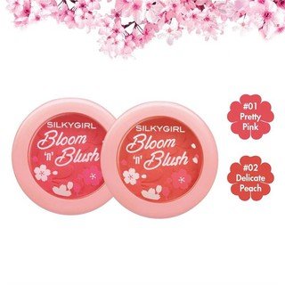 Phấn Má Hồng Silkygirl Bloom 'N' Blush 3g