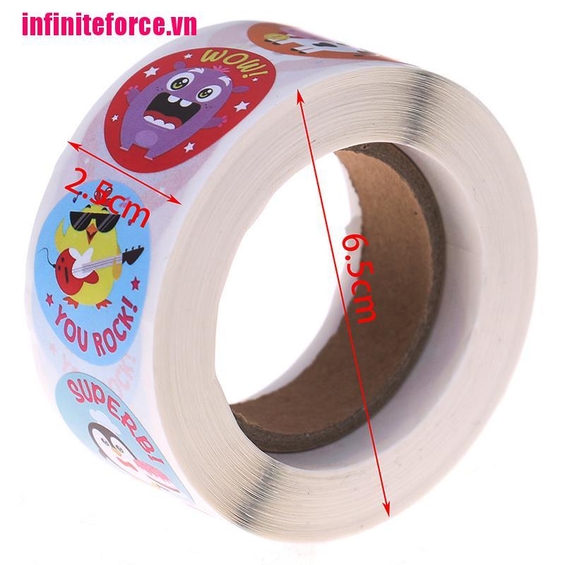 Bộ 500 Miếng Dán Dễ Thương Trang Trí