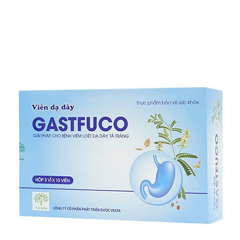 Viên dạ dày Gastfuco – Hỗ trợ điều trị bệnh viêm loét dạ dày, tá tràng, giúp thanh nhiệt, giải độc (Hộp 30 viên)