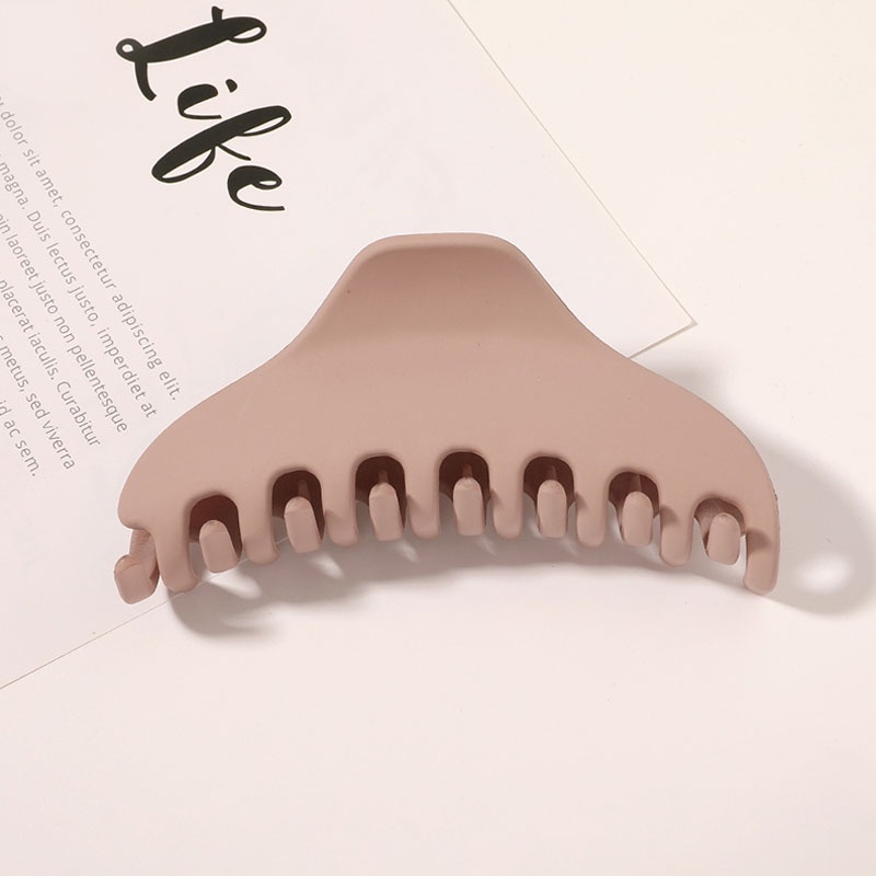 Matte Hair Claws Clip Acrylic Solid Color Hair Clip Big Size Makeup Hair Styling Barrettes Women Girls Hair Accessories Retro Geometric Shark Clip Ponytail Clip Candy Color Bath Catch Clip 1PC Frosted Hairpins Korea Candy INS Headwear