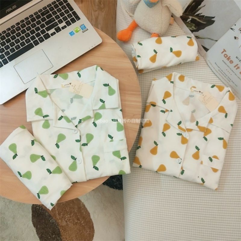BỘ ĐỒ CỘC NỮ 🍒 BỘ PIJAMA NỮ CHẤT LỤA KATE THÁI
