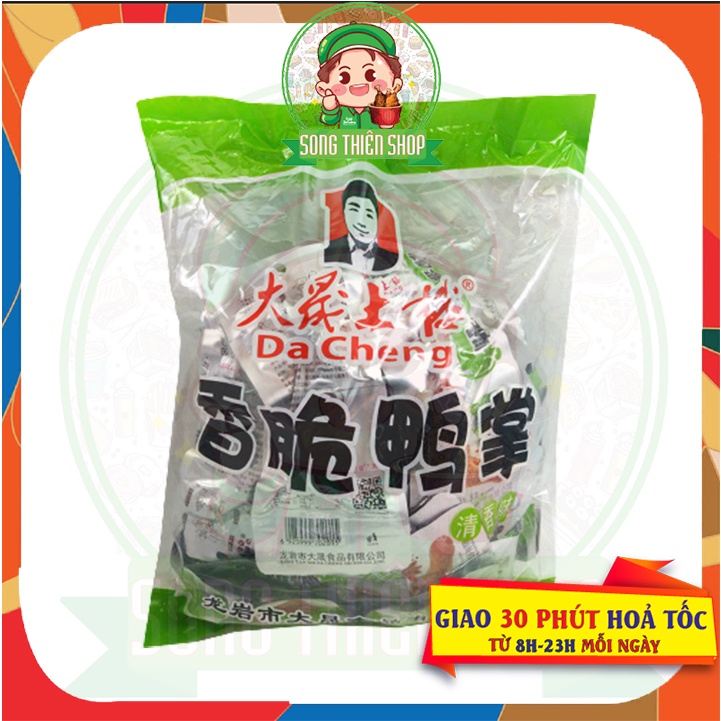 Bịch 30 Chân vịt cay Tứ Xuyên Dacheng màu Xanh không cay ⭐Song.Thien.Shop✅
