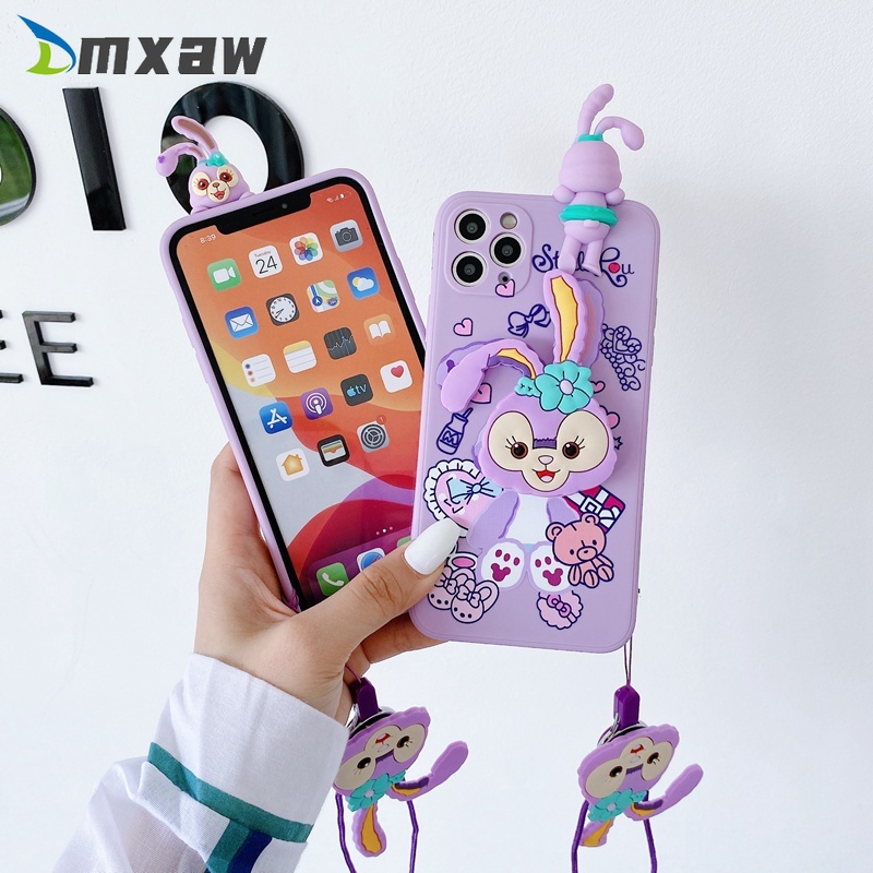 Stellalou Ốp Điện Thoại Mềm Hình Thỏ Cho Samsung Galaxy A53 5G A3 A04S 4G 5G S21 S22 S21 Ultra Plus S22 + S21 + S20 Ultra Plus S20 +