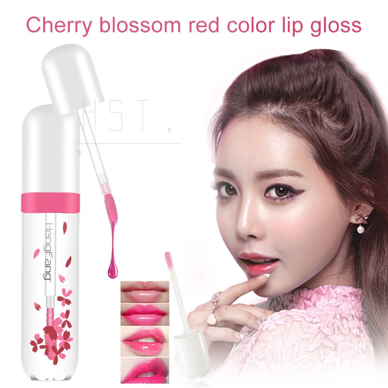 (Hàng Mới Về) 1 Son Bóng Chống Nước Lâu Phai Thay Đổi Màu Sắc Độc Đáo