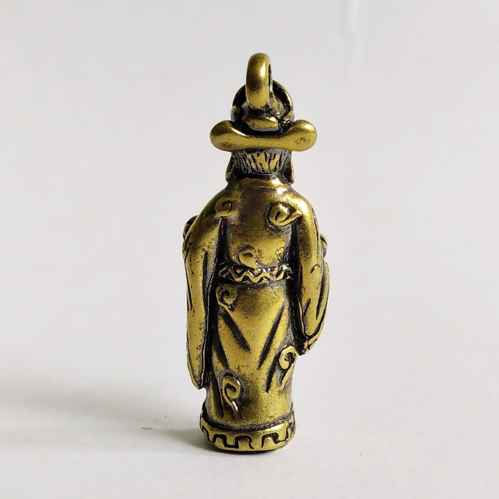 Thần tài mini bằng đồng giá rẻ làm phụ kiện tiểu cảnh, phụ kiện bàn trà, làm móc khóa | BigBuy360 - bigbuy360.vn