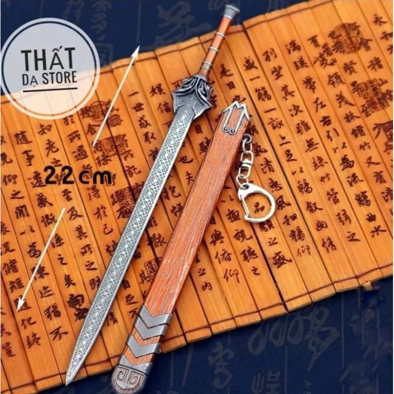 Móc Khóa Cổ Kiếm Kiếm Thánh 22cm.