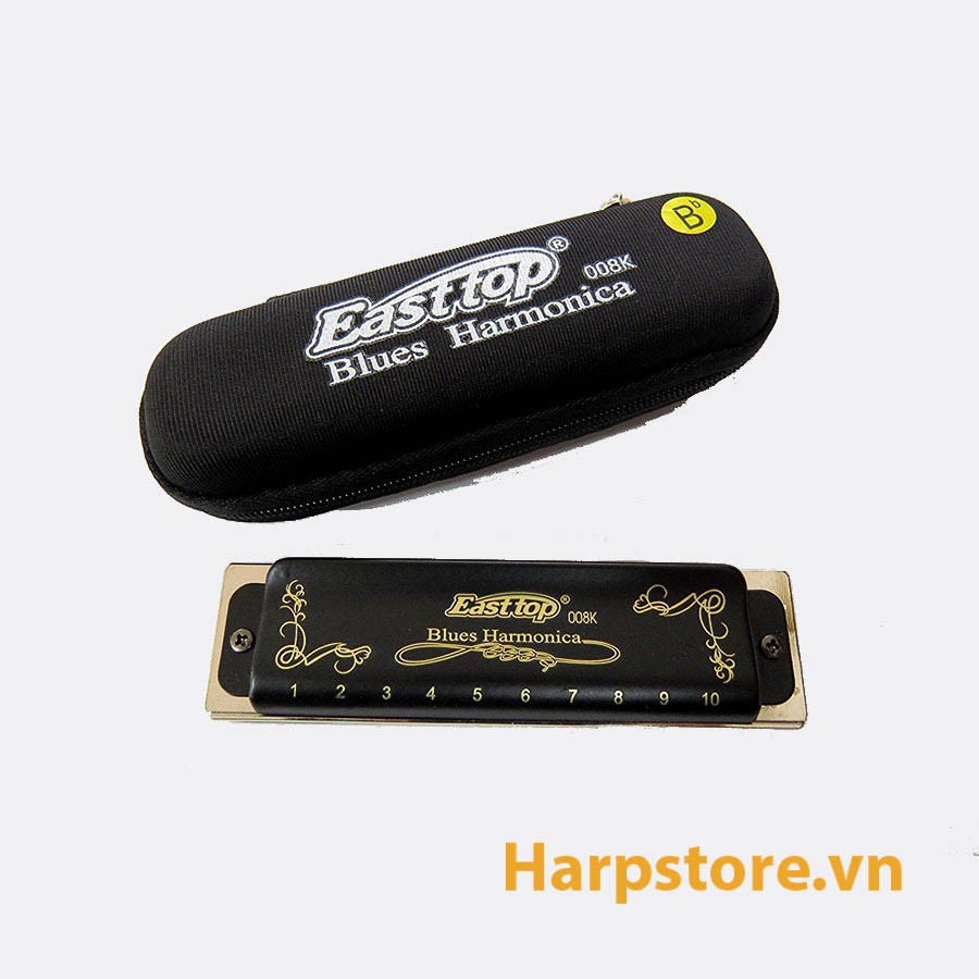 Kèn Harmonica diatonic Easttop T008K - Key C A G