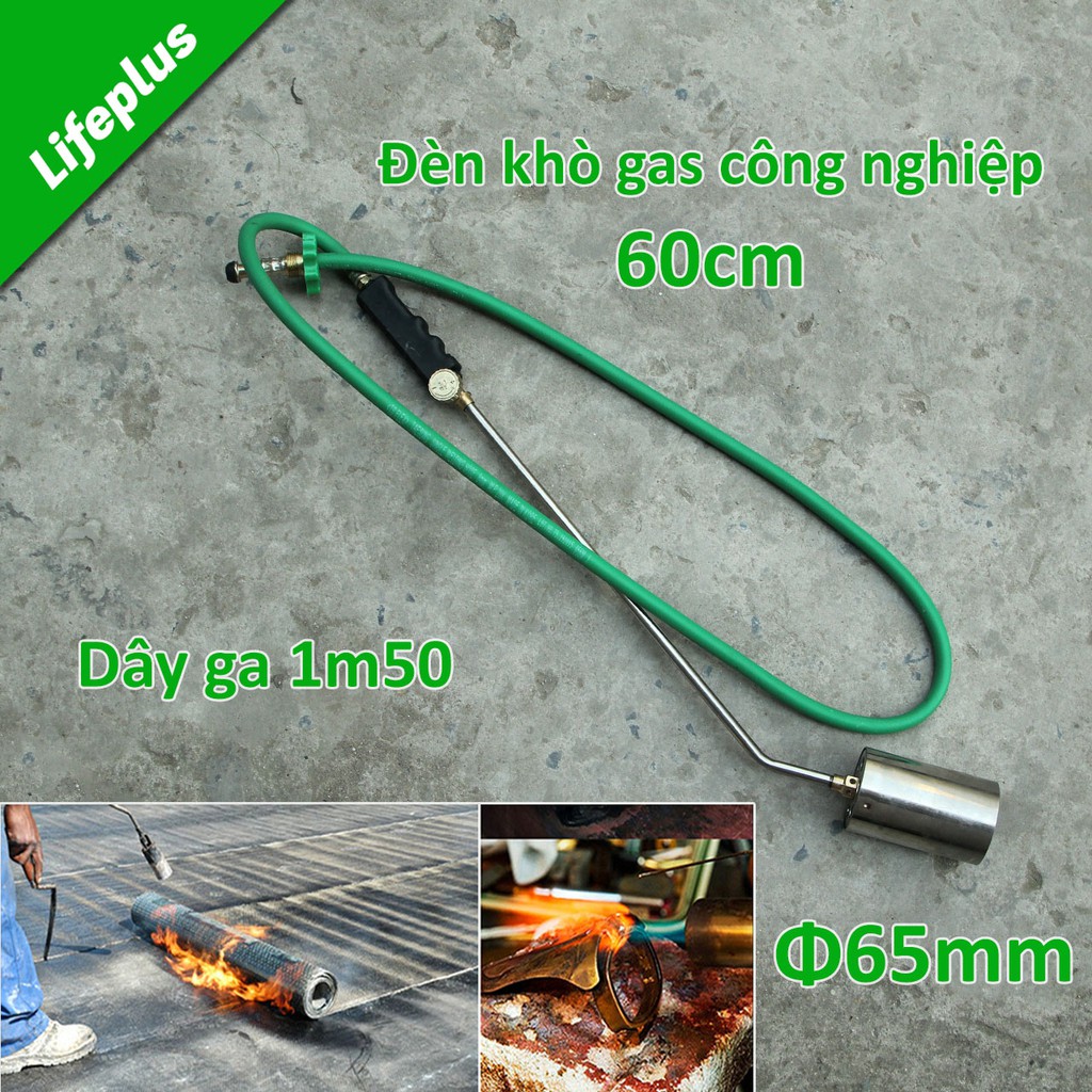 Đèn khò ga công nghiệp cán dài 60cm