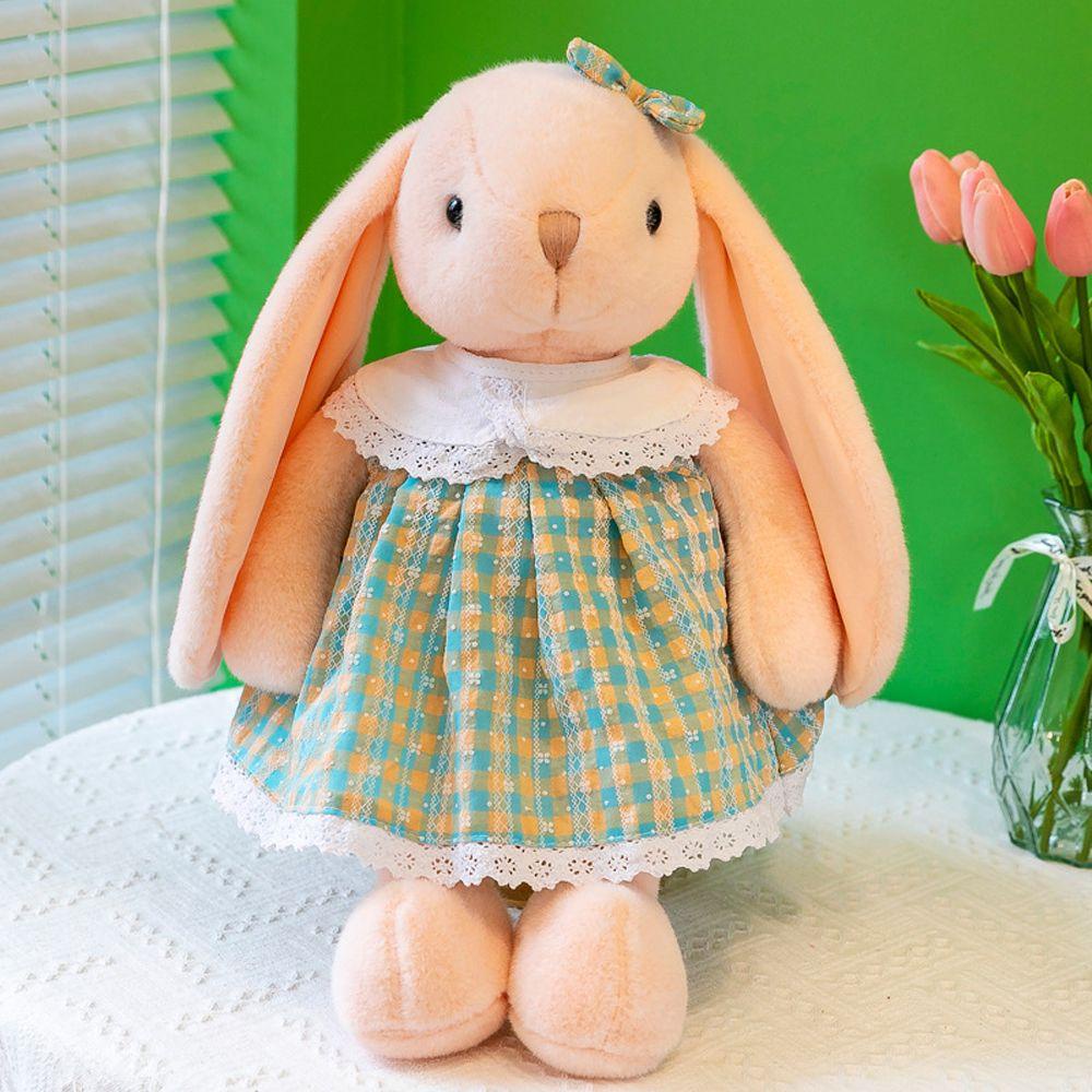LILYES Thỏ Nhồi Bông Tai Dài 30 / 45CM Đáng Yêu Trang Trí Nhà Cửa