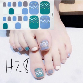 Nail wraps (dán móng chân) P1 (Hàng Mới)
